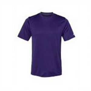 Camiseta de Manga Corta para Hombre, Cuello Redondo, Color Azul, Corte Regular, Secado Rápido, Color Sólido, Informal, Tejido de Punto, Poliéster, Rendimiento - Product Image 6