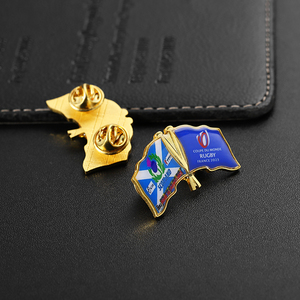 Échantillon gratuit d'épinglettes personnalisées en alliage de zinc 2d 3D Souvenirs épingle de drapeau résine plaquée or époxy drapeau <span class=keywords><strong>français</strong></span> insigne d'épingle de drapeau - Product Image 6