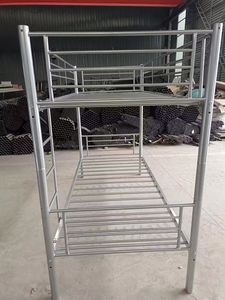 Heavy Duty barato Metal Refugiado cama folhas coloridas crianças crianças beliche - Product Image 3