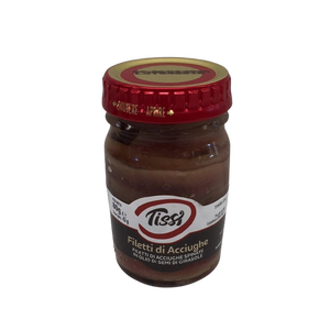Anchois italiens classiques Tissi sans os, filets 80g x 12 pièces, conservés dans l'huile de tournesol - Product Image 1