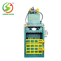 Presse à balles verticale hydraulique pour recyclage de papier usagé, machine de compactage pour cartons, canettes et plastiques - Meilleure vente
