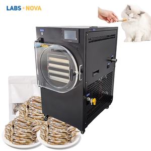 Machine de lyophilisation alimentaire de qualité supérieure pour usage domestique, 4 plateaux, 0,4 m2, pour poudre liquide nutritive, <span class=keywords><strong>lait</strong></span> - Product Image 1