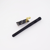Huizhida — module sans fil Shunfa NRF24L01 + PA + LNA, pour transmission de longue distance de 1100 mètres, avec antenne NRF24L01