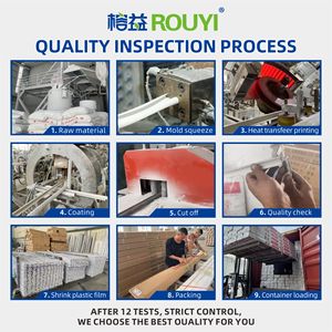 Tùy chỉnh khách sạn dự án Trắng PVC 9 mét Dải gạch góc nhựa gạch <span class=keywords><strong>TRIM</strong></span> PVC gạch cạnh <span class=keywords><strong>TRIM</strong></span> - Product Image 5