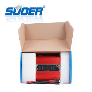 <span class=keywords><strong>Suoer</strong></span> อินเวอร์เตอร์เพียวซายน์เวฟ,DC 12V เป็น AC 220V 1KW 1000W สำหรับแบตเตอรี่ตะกั่วกรดบ้านอินเวอร์เตอร์ - Product Image 5