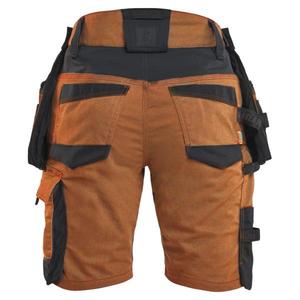 BLAKLADER - 717511494099C40 Women's craftsman <b>shorts</b> in two-way <b>stretch</b> Rust/Black - EAN 7330509957431 <b>WORK</b> TROUSERS <b>WORK</b> <b>SHORTS</b> - Product Image 3