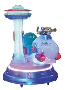 Dinibao divertimento 1 giocatore pista a gettoni in stile britannico treno spaziale per bambini centro di gioco - Product Image 2