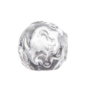 Round a Pair Crystal Glass Rose Flower Figurines Craft Wedding <strong>China</strong> Handicraft <strong>Import</strong> <strong>Items</strong> <strong>Decor</strong> <strong>for</strong> <strong>Home</strong> - Product Image 6