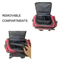 Sac de premiers secours vide, trousse de secours d'ambulance, trousse de traumatologie pour la survie en cas d'urgence