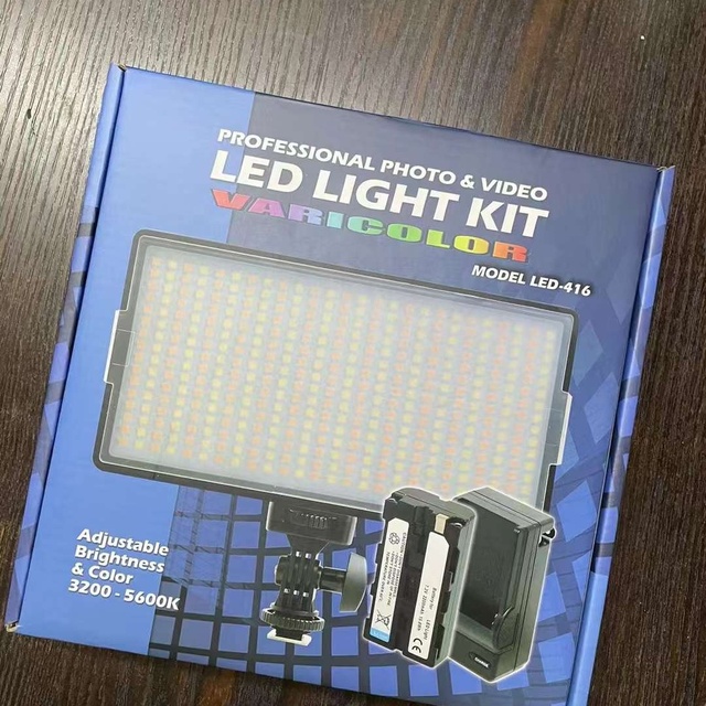 Mini Light Video Conference Desk Light LED416 3 Color Led Panel Lighting Kit Wholesale