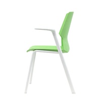Chaise de scholl en plastique durable avec accoudoir chaise de bureau pour salle de conférence