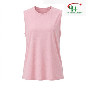 Débardeur de sport pour femme à col rond, absorbant l'humidité, léger, décontracté, pour l'été – Fournisseur direct usine - Product Image 1