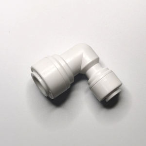 Repuestos para Purificador de Agua, Conector de Codo de Plástico Blanco de Ajuste Rápido - Product Image 4