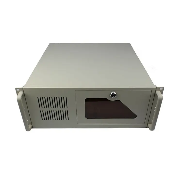 Boîtier de serveur ATX 4U pour ordinateur de lecteur optique industriel 5.25 de 19 pouces anti-poussière