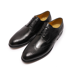 Filo <span class=keywords><strong>di</strong></span> cucitura casuale ultima moda del cuoio genuino scarpe formali per gli uomini - Product Image 4