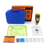 ST9332 Testeur d'épaisseur de revêtement numérique portable mini en plastique pour peinture automobile, film et cuir