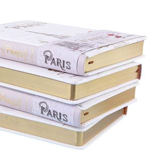 สมุดโน้ต A5รูปหอไอเฟลสไตล์ย้อนยุคหรูหราพิมพ์ลายสีสันสดใสปกกระดาษลายนูนสีทองปกแข็งและสมุดบันทึก - Product Image 5