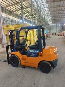 Venta directa para Toyota Carretilla elevadora diésel de 3 toneladas Carretilla elevadora de contenedores para combustión interna de comercio exterior - Product Image 5