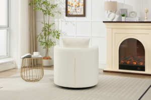 Sedia di accento di velluto bianco moderno <span class=keywords><strong>per</strong></span> l'home Office da pranzo ristorante soggiorno sale d'<span class=keywords><strong>attesa</strong></span> comoda poltrona <span class=keywords><strong>per</strong></span> il tempo libero - Product Image 5