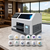 Impresora UV de Superficie Plana Reeleyin para Impresión de Lotes de Pelotas de Golf, Mini Impresora A5 con Escaneo y Impresión por Aplicación H5 para Pequeñas Empresas