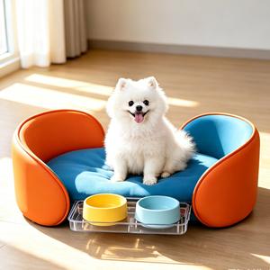 Cama Ortopédica Elevada de Lujo para Mascotas, Impermeable, Lavable, con Marco de Acero, para Perros y Gatos, Interior/Exterior, Venta al Por Mayor, Logotipo Personalizado - Product Image 1
