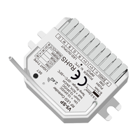 Contrôleur LED sans fil Skydance V5-SP 12-24VDC 5CH 5-en-1 avec télécommande RF pour bande LED RGB+CCT