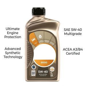 Aceite de Motor Totalmente Sintético <span class=keywords><strong>5w40</strong></span> 1L API SN/CF, Lubricantes de Alto Rendimiento con Protección Contra el Desgaste, Aceite para Motor de Gasolina y Diésel - Product Image 1
