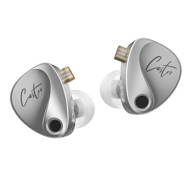 Stage Live Hifi Audiophile Monitoring Wired Earbuds Adjustable Dual Dynamic Driver In-Ear Headphones