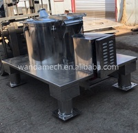 Dispositif de centrifugeuse de séparateur de filtre plat à grande vitesse de prix usine pour l'extraction d'huile d'herbe