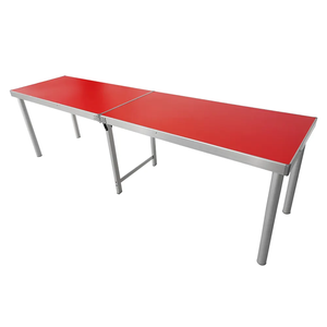 Zhejiang Aluminum 8ft Mdf Folding <b>Foldable</b> Low Picnic <b>Table</b> <b>Camping</b> - Product Image 2