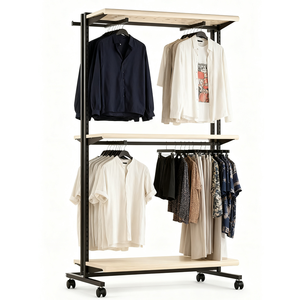 Portants à Vêtements de Boutique Présentoirs pour Magasin de Vêtements Présentoir à Vêtements de Détail Meuble de Présentation de Boutique Portant à Vêtements - Product Image 4