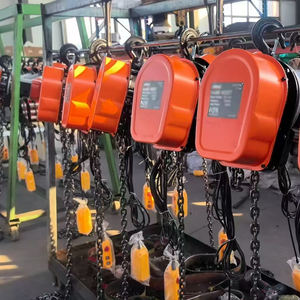 2 Ton rantai listrik <span class=keywords><strong>Hoist</strong></span> Crane dengan Remote Control 220v tegangan M5 tugas perlindungan Overload untuk pabrik industri - Product Image 4