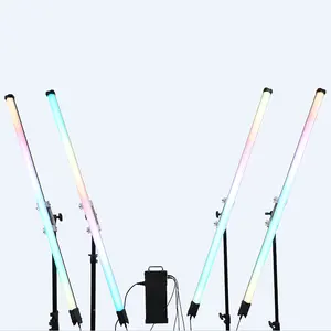 Rgb Pixel Led Light Tube Led Matrix Light Dmx 3d Milky White Pixel Bars Digital Rgb Tube Light