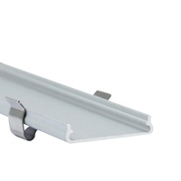 Profilé d'extrusion en alliage d'aluminium 6063-T5 carré LED 20*04mm pour bandes LED décoratives, service de découpe