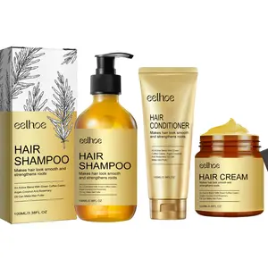 Groothandel Natuurlijke Haaruitval Biologische Rozemarijn Mint Sterke Haargroei Olie Shampoo Haarverzorging Set Shampoo En Conditioner