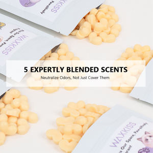 Ceras aromáticas para mascotas OEM/ODM para marcas, formas personalizadas (huellas, huesos), etiqueta privada para el mercado de productos para mascotas - Product Image 2