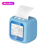 F B6 AI Printer Termal Anak Tanpa Tinta Mini Printer Saku Portabel Mainan Edukasi Hadiah Untuk Anak Laki-laki Perempuan Grosir