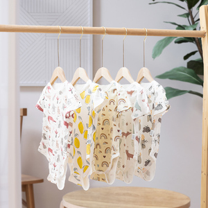 Combinaison personnalisée Elinfant confortable pour bébé, vêtements de mode pour bébé, barboteuse à manches courtes pour bébés garçons et filles - Product Image 3