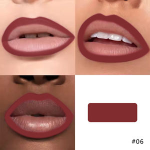 Crayon à lèvres vegan longue tenue, haute pigmentation, label privé, 12 couleurs, blanc mat, minéral naturel, résistant à l'eau, logo personnalisé MLM - Product Image 4