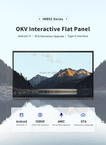 Pantalla Interactiva Inteligente de 75 Pulgadas con Solución 4K, Popular para Sistemas de Conferencia, Salas de Reuniones, Escuelas y Niños - Product Image 6