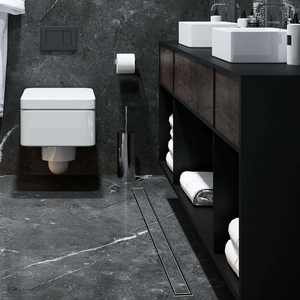 Grille de douche linéaire longue en acier inoxydable SUS 304 pour salle de bain, insert de carrelage pour drain de douche au sol, marque australienne Watermark - Product Image 5