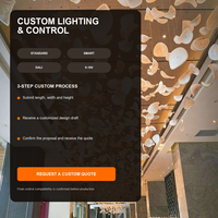 Proyek Kustom: Dekorasi Lobi Hotel Dengan Lampu Gantung Kaca Daun Teratai Putih Susu dan Lampu LED Gantung