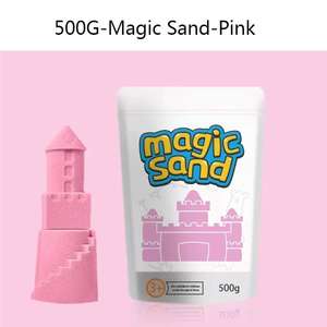 Jeu de sable d'intérieur personnalisé pour enfants 500g Magic Bee Wax Educational Space Dynamic Sand Build Game Sand - Product Image 2
