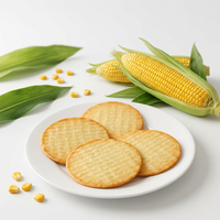 Galletas de Maíz Saladas Sin Freír, Nuevas y en Tendencia, 150g |   Caja de Embalaje para Productos Horneados y Crujientes, Libra Vietnam OEM/ODM Directo