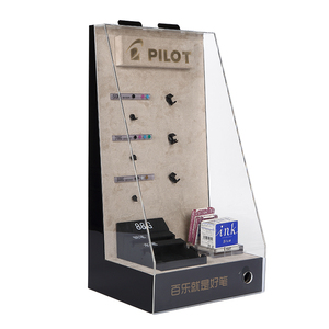 Cửa Hàng Bán Lẻ Văn Phòng Phẩm Acrylic Quầy Trưng Bày Đứng Bút Chủ Hiển Thị Giá - Product Image 2