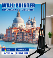 Impresora de Pared Vertical 3D de Inyección de Tinta TH-UP200WX, Rápida y Eficiente, para Resultados Rápidos, Máquina de Pintura Mural, Impresora de Papel Tapiz
