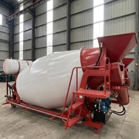 Cuve de mélange de béton à grand volume, résistante à l'usure, pour camion malaxeur, fournie directement par l'usine