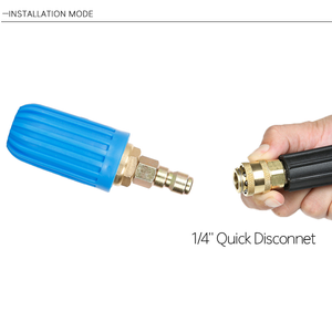 <span class=keywords><strong>Nettoyeur</strong></span> à <span class=keywords><strong>haute</strong></span> <span class=keywords><strong>pression</strong></span>, 1/4 PSI, 2175 pouces, déconnexion rapide, pistolet de lavage de voiture, <span class=keywords><strong>buse</strong></span> de pulvérisation <span class=keywords><strong>rotative</strong></span>, 360 degrés - Product Image 4