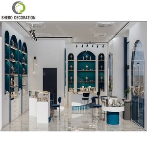 Vitrina de cristal para joyería Vitrina de joyería de buena calidad Diseño de vitrina de Joyería Moderna - Product Image 5