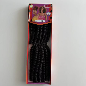 Extensions de cheveux synthétiques bouclés style Havana Curl pour tresses au crochet - Product Image 2